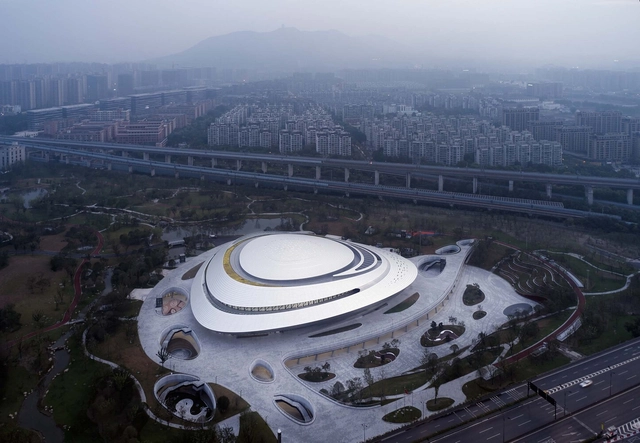 Centro de Esportes Eletrônicos China Hangzhou / CSADI - Fotografia de Exterior, Arquitetura Esportiva, Urbano