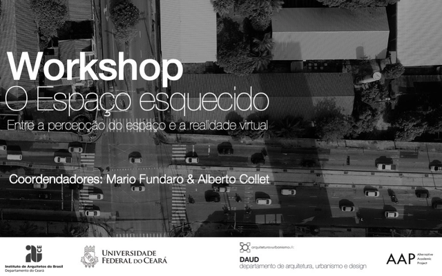 Workshop "O Espaço esquecido Entre a percepção do espaço e a realidade virtual" - Imagem de Destaque