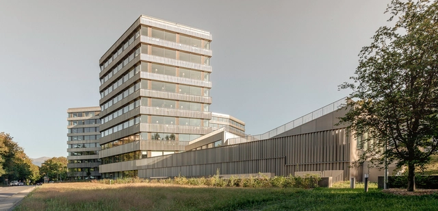 Escritórios Siège du Fonds Mondial / LRS Architectes - Fotografia de Exterior, Edifícios De Escritórios, Fachada