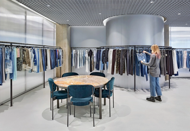 DL1961 Showroom + Office Headquarters	 / Studio MBM / Maurizio Mattioli - Interior Photography, Detail, Chair, Table
