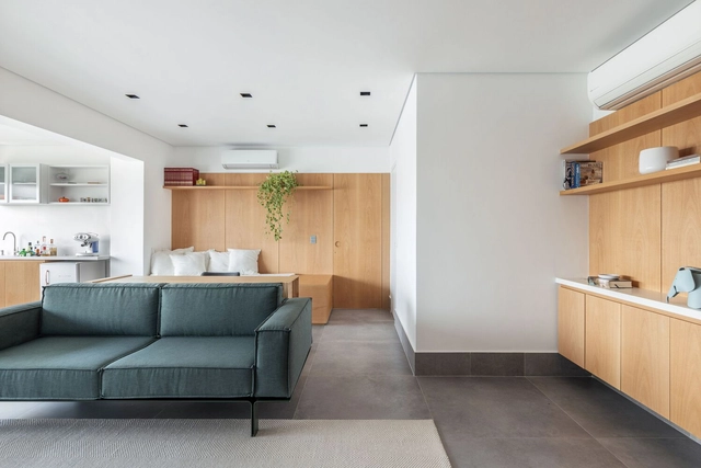 Apartamento Ygarusu / Estúdio BRA Arquitetura - Fotografia de Interiores, Interiores De Apartamentos, Fachada, Iluminação, Mesa, Cadeira
