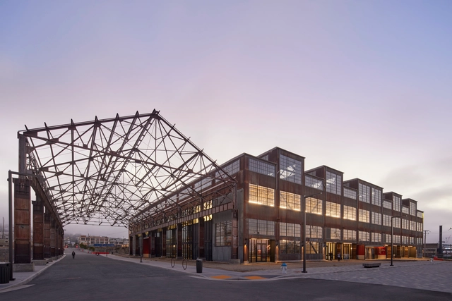 Building 12 / Perkins&Will - Exterior Photography, Market, Facade