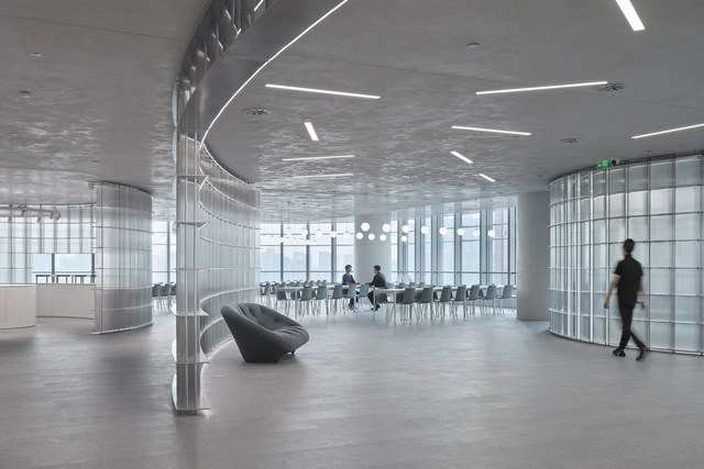 Winding Frames of Light Offices / HCCH Studio - Interior Photography, Offices Interiors, Door