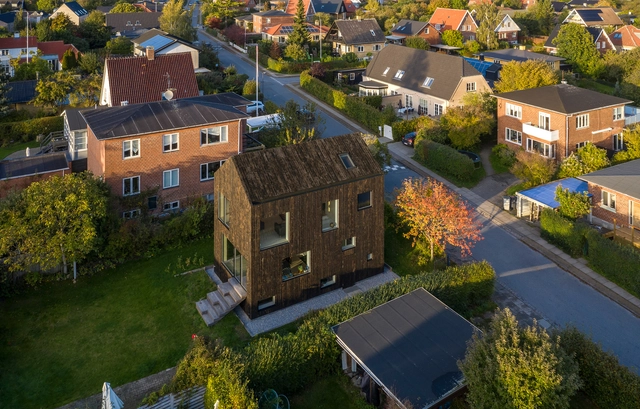数字编程CLT住宅，木墅 / NORD Architects - 建筑图, 独立住宅, 花园, 表皮