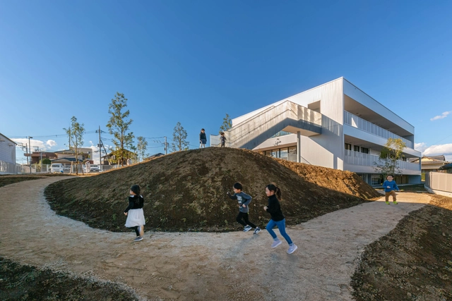 IK 保育园 / 日比野设计 + 幼儿的城 + Kids Design Labo - 建筑图, 日托中心, 表皮, 楼梯