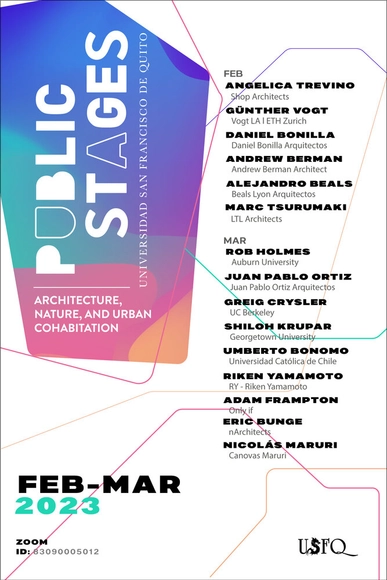 Public Stages: International Lecture Series USFQ 2023 - Featured Image