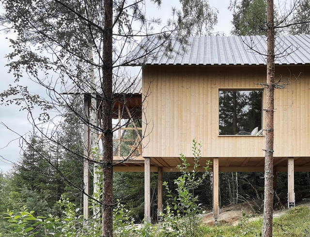South Loft / Fria Folket - Exterior Photography, Cabins & Lodges, Facade