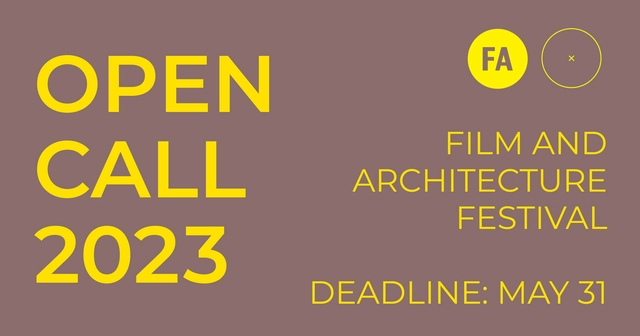 Open Call: Film and Architecture Festival - Featured Image