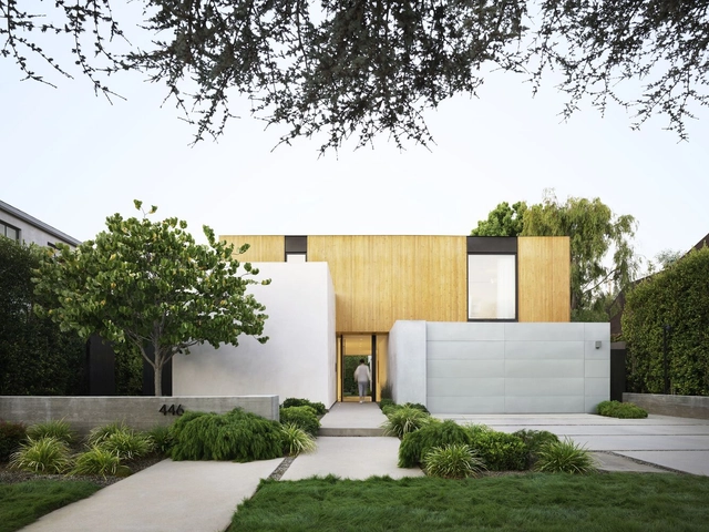 19 街住宅 / Ehrlich Yanai Rhee Chaney Architects - 建筑图, 细部, 花园, 表皮, 门