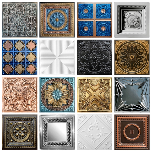 How to Enhance a Plain Ceiling with Decorative Ceiling Tiles - Featured Image