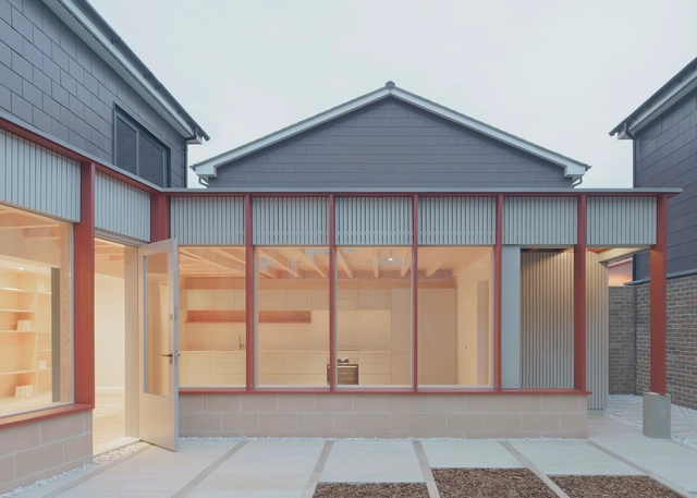 回旋屋 / Artefact Studio - 建筑图, 独立住宅, 门, 表皮