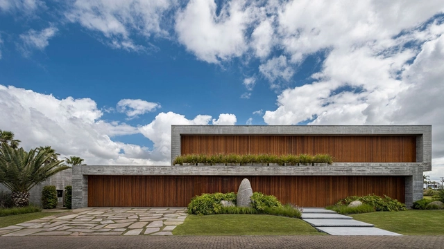 Casa Mare / Vitório Ecker Arquitetura - Fotografía exterior, Casas, Jardín, Fachada