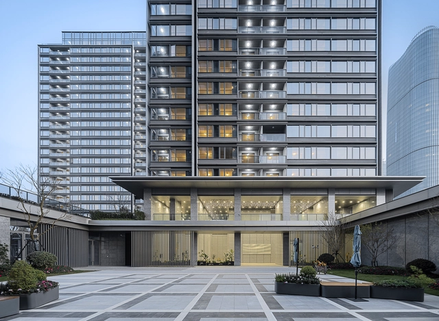 义乌绿城晓风印月 / 九米设计 - 建筑图, 办公设施, 表皮, 灯
