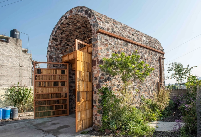 Kithara Music Kiosk / TO - Exterior Photography, Small Scale, Facade, Arch, Door