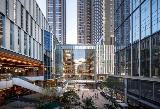 华润置地笋岗中心·万象食家 / 10 Design - 建筑图, 商业建筑, 表皮, 城市