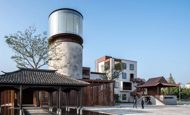 丁栅水乡SOHO 智慧粮仓 / line+建筑事务所 + MLA+亩加 - 建筑图, 更新项目, 表皮