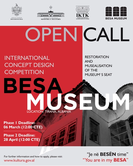 Open Call: International Concept Design Competition. Restoration and musealization of BESA MUSEUM - Featured Image