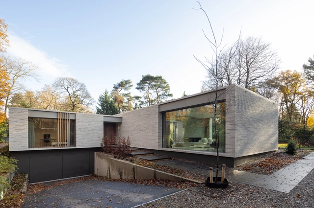 House Hidden Among the Greenery / Engel Architecten - Exterior Photography, Houses, Garden, Door, Facade