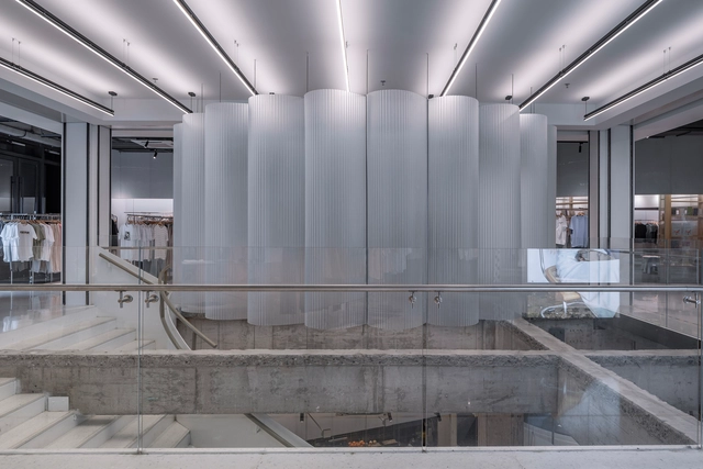 Cotton Park Vitality Island Store / SpaceStation - Interior Photography, Store, Facade, Column