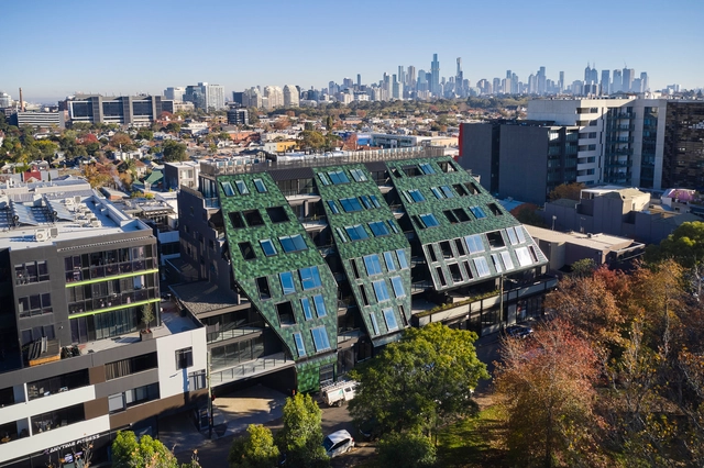 Viridi 公寓楼 / Plus Architecture - 建筑图, 居住建筑, 表皮, 城市