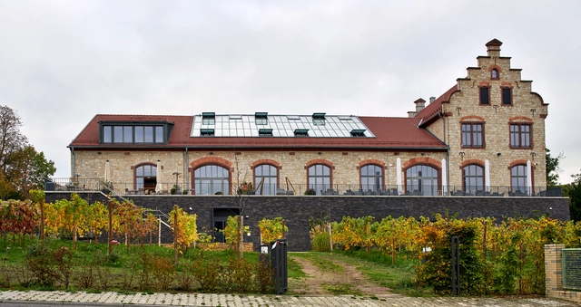 Bodega Ingelheim / Böll Architekten - Fotografía exterior, Preservación Histórica, Jardín, Fachada, Puerta