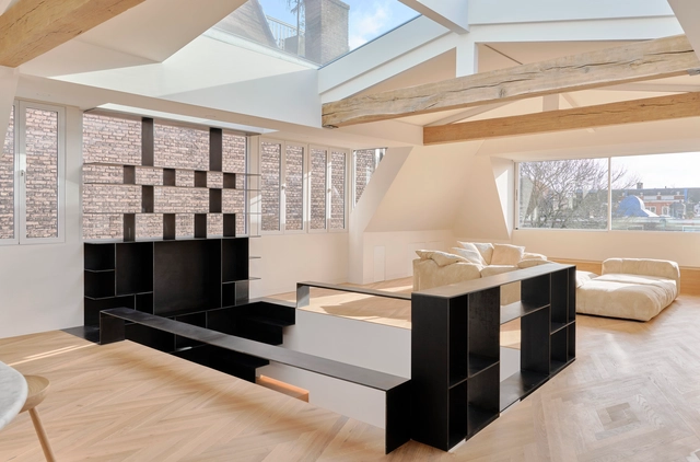V31 Penthouse in Amsterdam / zU-studio - Interior Photography, Detail, Kitchen, Facade