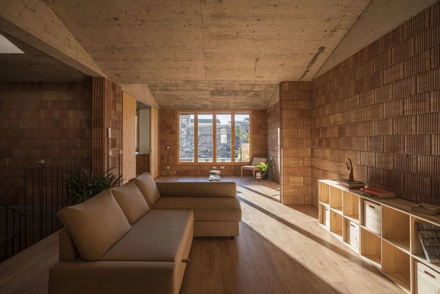 Casa en bateria / NORA studio - Fotografía interior, Casas, Fijación Vigas