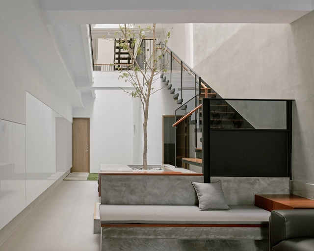 Casa do Poço de Luz No.2 / YD Architects - Fotografia de Interiores, Casas, Fachada, Escada, Arco