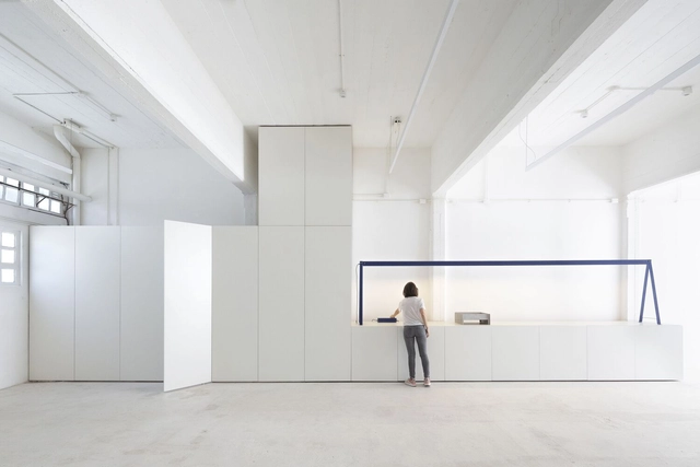 CSOC 工作室和展览空间 / It Met estudio - 室内图, 细部, 表皮