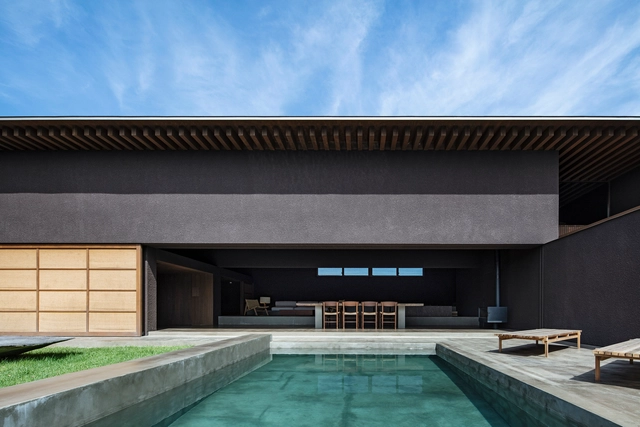 Daichi Isumi House / Suppose Design Office - Exterior Photography, Houses, Courtyard, Facade