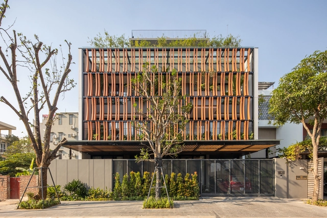 最大限度结合自然，热带屋1号 / ARO Studio - 建筑图, 独立住宅, 花园, 表皮