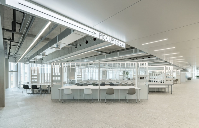 餐饮办公一体化，NAVER 1784 咖餐厅 / Betwin Space Design - 室内图, 咖啡店室内设计