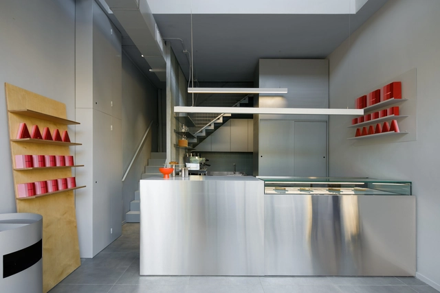 C25 - Alon Shabo Store / Studio Simon Barazin - Interior Photography, Retail Interiors, Kitchen, Countertop, Chair