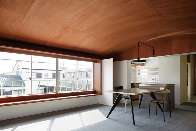 House Segashira / N. Yamada Architect & Associates - Interior Photography, Houses, Kitchen, Beam, Table, Countertop