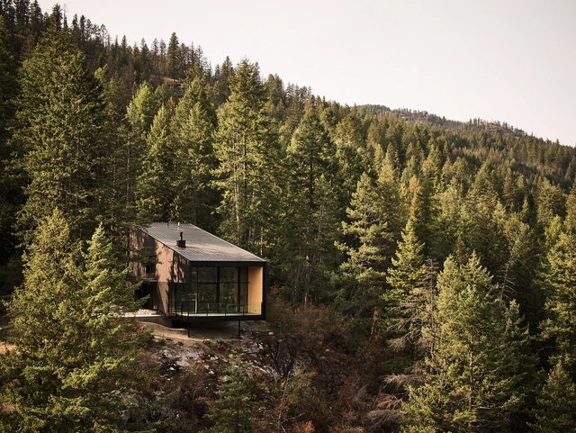 Boundary Point Cabin / Bohlin Cywinski Jackson + Miller Mottola Calabro - Exterior Photography, Houses, Forest