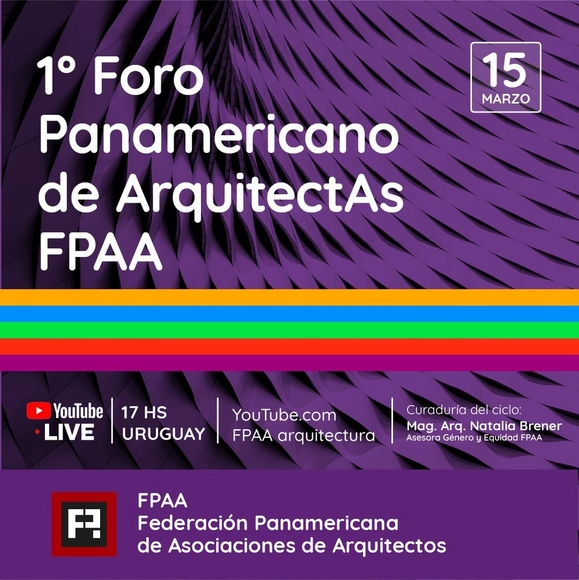 1º Foro Panamericano ArquitectAs FPAA - Imagen Principal