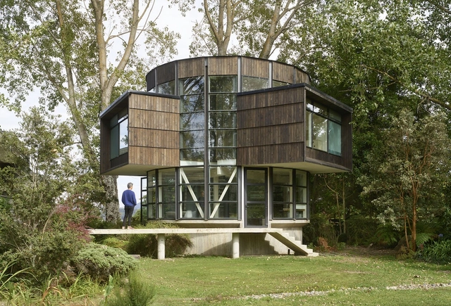 Casa Coquique / Izquierdo Lehmann Arquitectos - Fotografia de Exterior, Em Detalhe, Fachada, Floresta