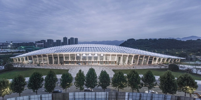 Chongqing Lijia Smart Hall / Gensler - Exterior Photography, Exhibition Center, Facade