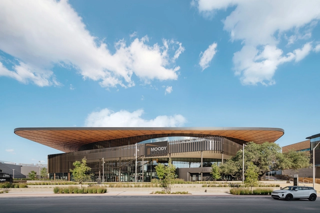 得克萨斯州大学奥斯汀分校穆迪中心篮球和活动场馆 / Gensler - 建筑图, 体育场馆, 表皮