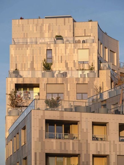 陶瓷构筑，MVRDV 景观住宅综合体‘Ascension’项目材料解析 - 主图