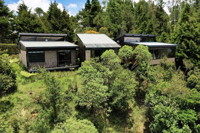 Casa de Montaña / Coonvite - Fotografía exterior, Casas, Jardín, Bosque