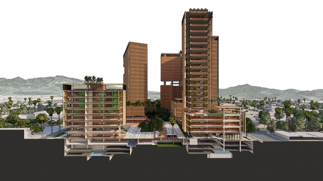 Micucci diseña un Parque Cívico Metropolitano para el proyecto Ciudad Gobierno en San José, Costa Rica - Imagen Principal