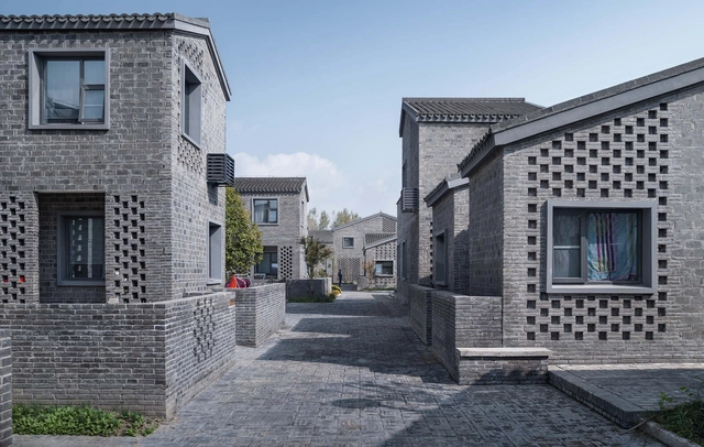 The New Rural Community of Mugou Village / Atelier Zhouling - Exterior Photography, Renovation, Facade, Door