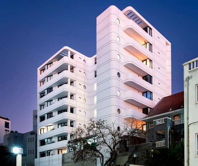 Flamingo Holiday Apartments / Robert Silke & Partners - Exterior Photography, Residential Architecture, Facade