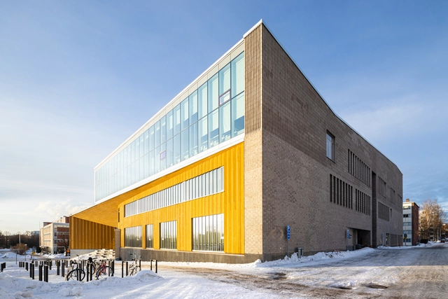Lumit Art High School / Lukkaroinen Architects - Exterior Photography, High School, Facade