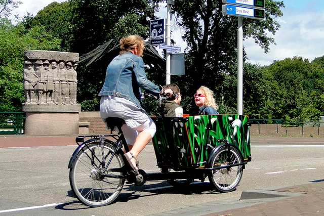 Fietsgeluk: o conceito holandês de felicidade do ciclismo - Imagem de Destaque