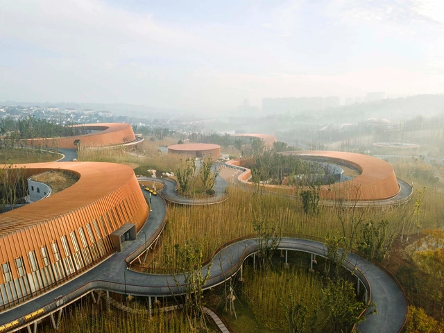 The Panda Pavilions Zoo / EID Architecture - Exterior Photography, Zoo, Garden