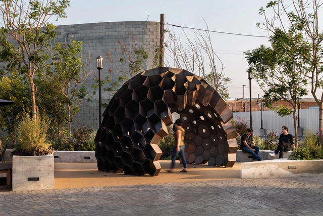 Beehive Pavilion  / OCA (Office for Collective Architecture) - Exterior Photography, Installation