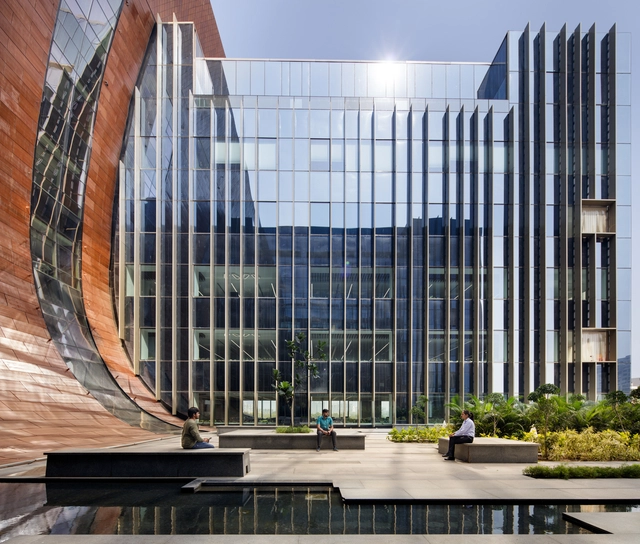 Zydus 总部大楼 / Morphogenesis - 建筑图, 办公设施, 表皮, 城市