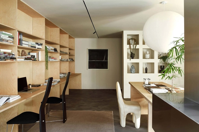 自造宅，非传统性的流动空间 / 屋已设计工作室 - 室内图, 更新项目, 厨房, 桌子, 椅子, 台面